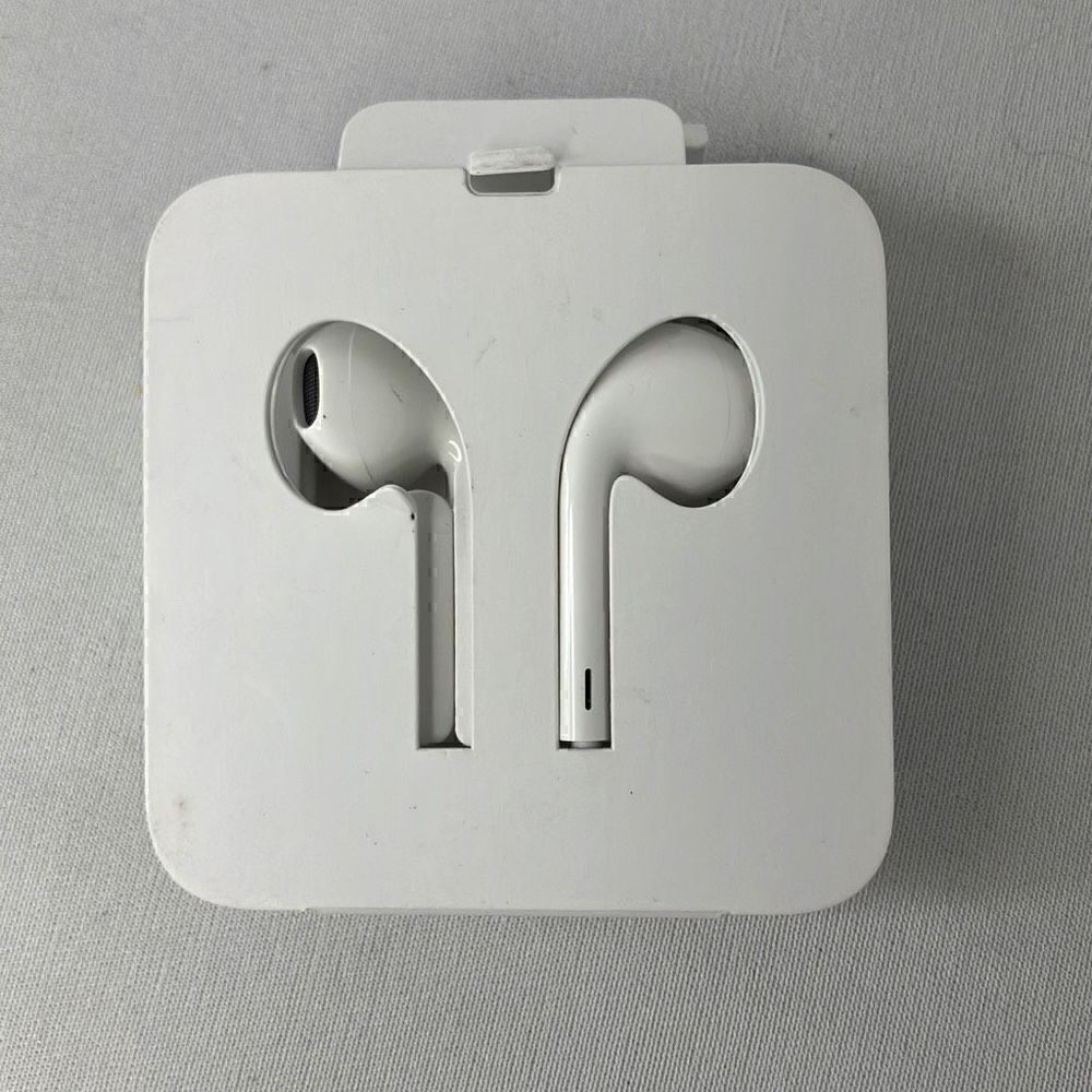 Apple Earbuds includes Box and Lightning Connector